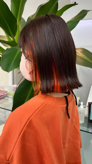 カラー 牛澤 優斗のヘアスタイル