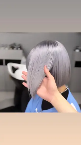 カラー ハイトーン職人 ♡中島凱人のヘアスタイル