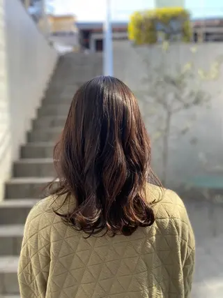 セミロング 🌈🧡ヤマダ ヒロナ🌈🧡のヘアスタイル