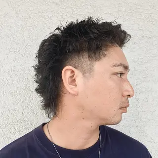 パーマ メンズ メンズサロン rootのヘアスタイル
