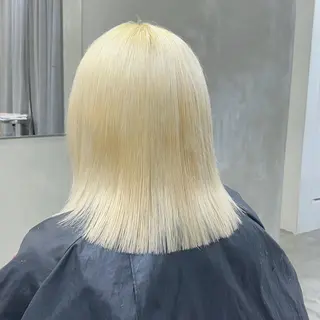 ミディアム カラー 渋谷🎨ブリーチ特化 ×エクステ🎨レンのヘアスタイル