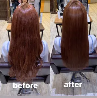 ロング カラー パーマ ヘアアレンジ メンズ キッズ ネイル マツエク・マツパ EnBlesS西宮 マンツーマン神道有基のヘアスタイル