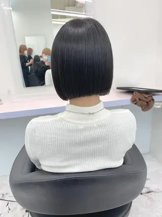 ショート 💕コテ巻き風パーマ 💕KEIYA 💕のヘアスタイル