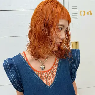 ミディアム パーマ －LOMARLIE－ YUKIのヘアスタイル