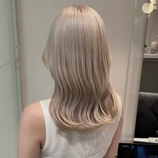 セミロング 🌱大森柚紀🐇 うる艶髪🫧のヘアスタイル