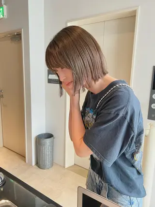 ミディアム 大澤 叶方のヘアスタイル