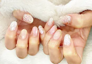 ネイル フルリール 【プライベートサロンのネイルデザイン