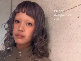 セミロング カラー レイヤーカット 大名　sakiのヘアスタイル