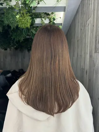 セミロング カラー 坂下 光輝のヘアスタイル