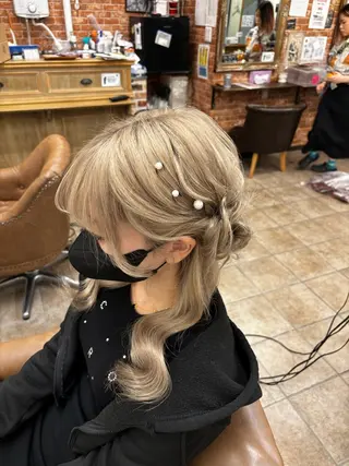 ミディアム 🎀 KUBO AYAKA 🎀✨のヘアスタイル