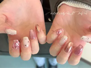 ネイル アトリエAIHA★ フィルイン推奨サロンのネイルデザイン
