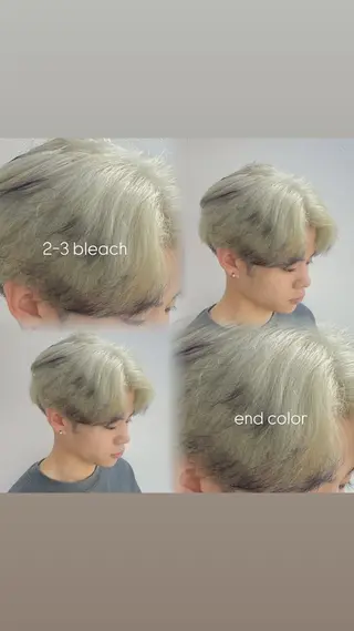 メンズ ダブルカラー/艶髪 🪽minoriのヘアスタイル