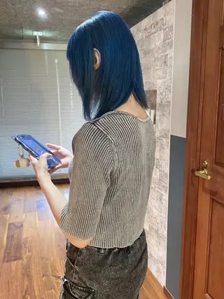 ミディアム カラー mai / linoah˚✧のヘアスタイル