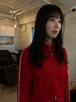 セミロング 🍑透明感hair ・NENE🍑のヘアスタイル