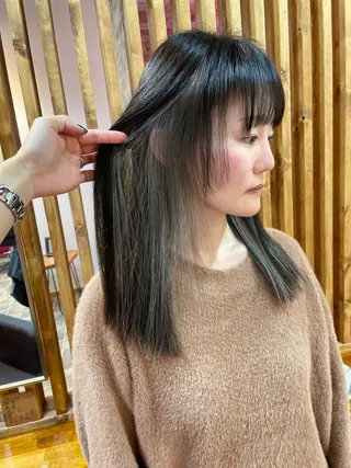 ロング カラー YUI/ ブリーチカラー🌷のヘアスタイル