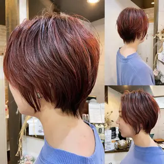 ショート 高原 ジュンのヘアスタイル