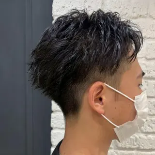 ショート メンズ 秋山 達乃進のヘアスタイル