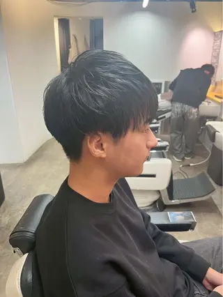 ショート メンズ 佐々木 優人のヘアスタイル