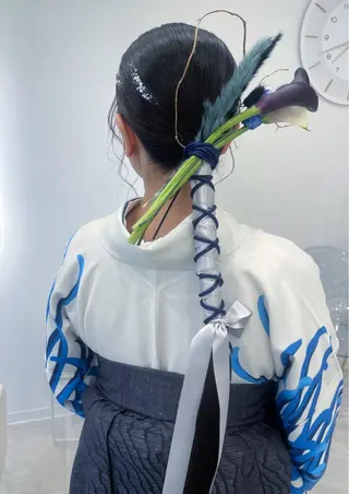 ヘアアレンジ ヘアメイク new meのヘアスタイル