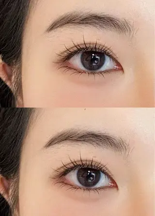 マツエク・マツパ ゆり❤️愛.ラッシュ AURAのマツエク・マツパデザイン