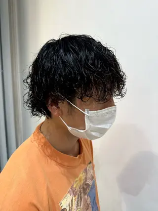 パーマ メンズ特化/ 安藤太一のヘアスタイル