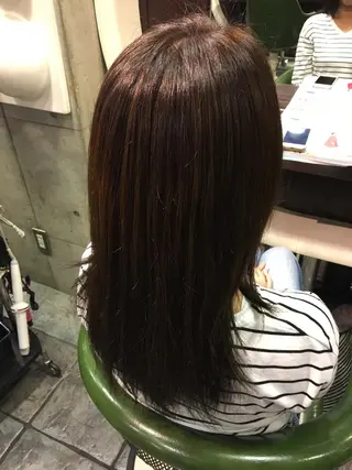 セミロング 平塚 千尋のヘアスタイル