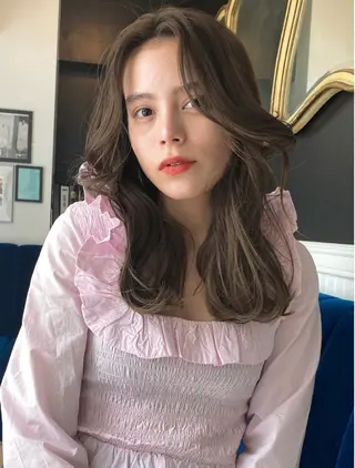 カラー 透明感カラー/ 鶴田 爽一郎のヘアスタイル