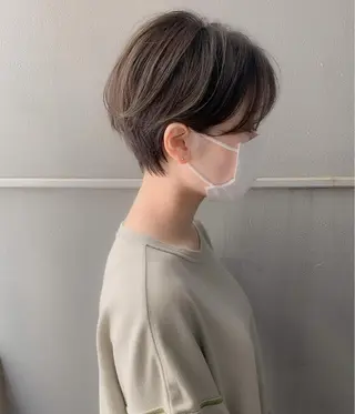 ショート カラー 立川✨ブリーチ/ ケアブリーチ✨のヘアスタイル