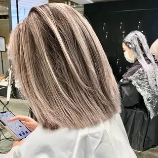 セミロング 朝倉 啓太のヘアスタイル