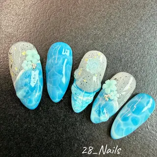 ショート 28nails .thaoのネイルデザイン