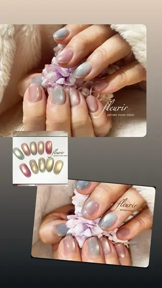 ネイル フルリール 【プライベートサロンのネイルデザイン