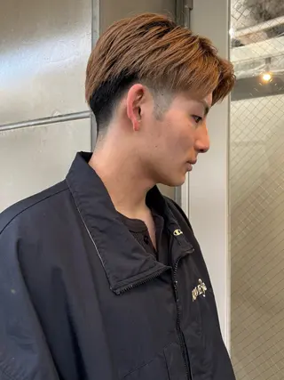 ショート メンズ 🫐寒色系カラー 🫐ヤマナカリリカのヘアスタイル