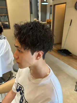 ショート メンズ 鹿児島 TSUBASAのヘアスタイル