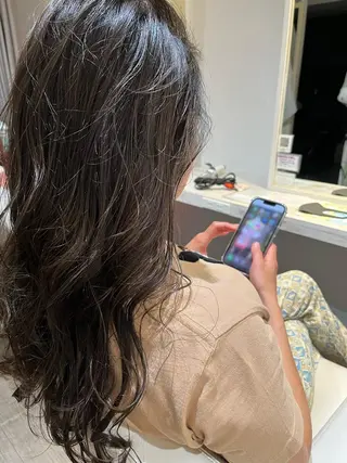 カラー 福本 好子のヘアスタイル