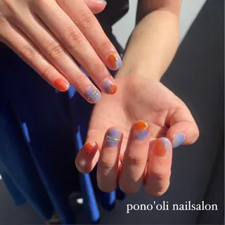 ネイル ハイビスカス ネイルサロンのネイルデザイン
