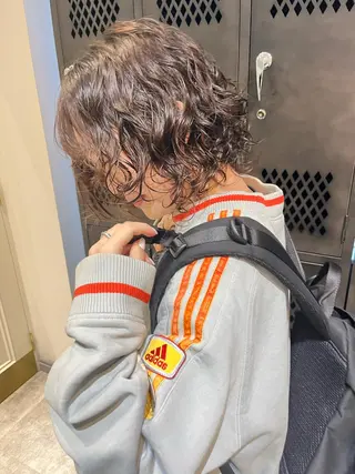 ミディアム パーマ SIKI yuuna レイヤーカット🪽のヘアスタイル