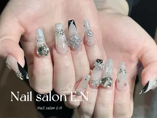 ネイル E.N🦋 長さ出し/持ち込みのネイルデザイン