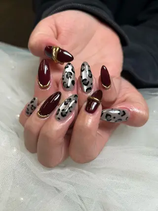 ネイル takara nail所属・takara射水高岡 マグネット韓国ポップのネイルデザイン