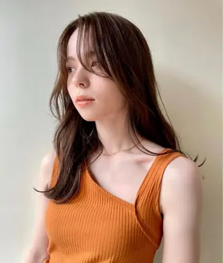 ロング カラー ヘアアレンジ 💛似合わせカット カラー💛 amiのヘアスタイル