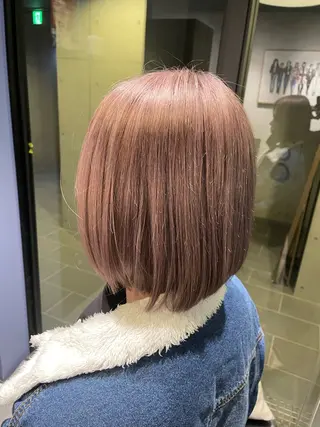 ショート カラー 🌿長尾俊汰🌿 透明感カラーのヘアスタイル