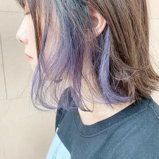 ミディアム レイヤーカット 川田くるみのヘアスタイル