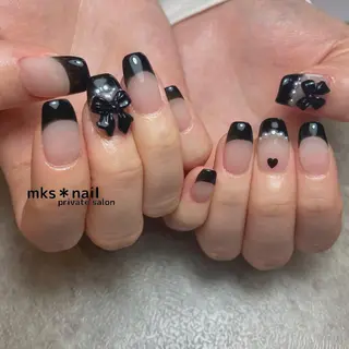 ネイル mks＊nail //  枚方長尾のネイルデザイン
