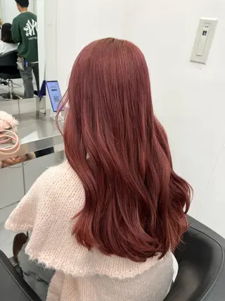 セミロング カラー ヘアアレンジ 愛されカラー🩷 はるなのヘアスタイル