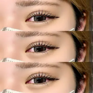 マツエク・マツパ MAQUM𖤐 Satsumiのマツエク・マツパデザイン