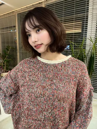 ショート カラー yura /レイヤーカットのヘアスタイル