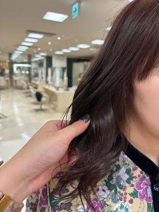 カラー 🎀暖色カラー/透明 感カラー/ひな🎀のヘアスタイル