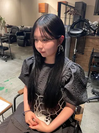 ロング fubuki🪷 似合わせカットカラーのヘアスタイル
