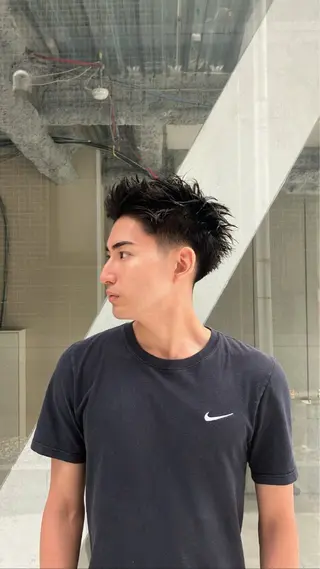 メンズ 本田 央介のヘアスタイル