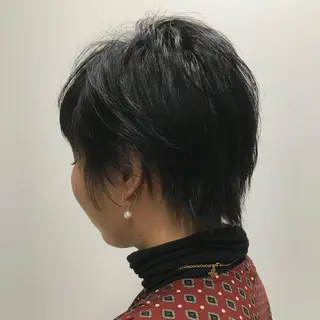ショート 丹下 鐘太郎のヘアスタイル