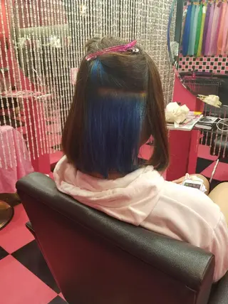 カラー ミディアム REMIX　by　  Love　hairのヘアスタイル